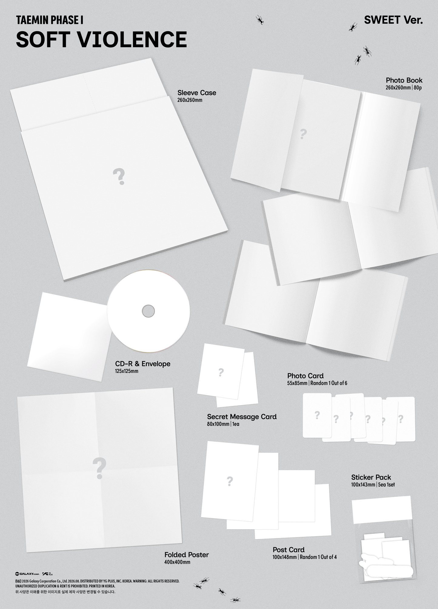 ⏰TAEMIN - PHASE I : Soft Violence (PHOTO BOOK Ver.)