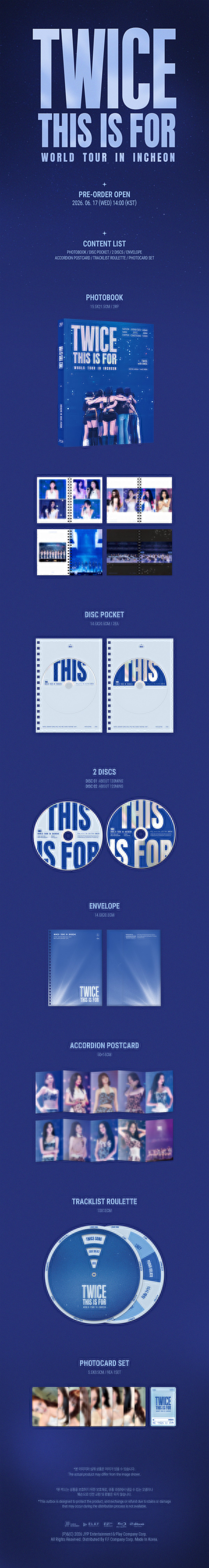 ⏰TWICE - WORLD TOUR IN INCHEON Blu-ray