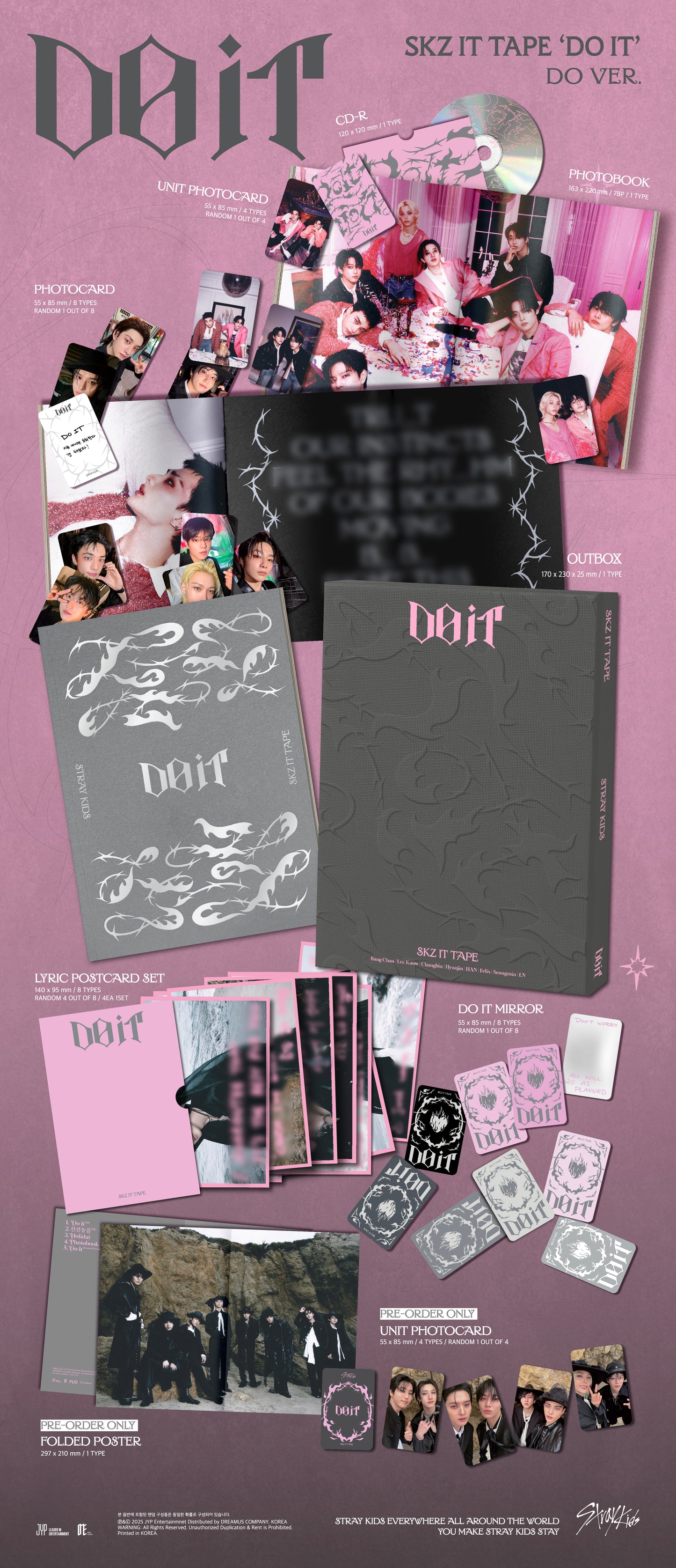 Stray Kids - SKZ IT TAPE ‘DO IT’ (DO VER.)