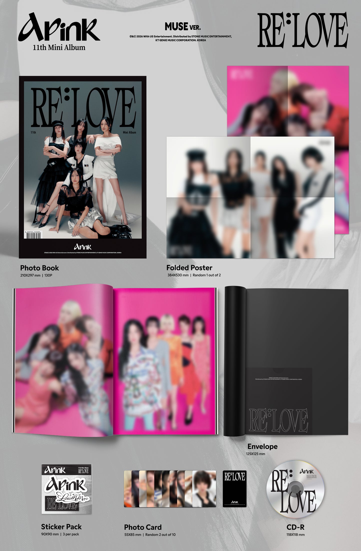 Apink - RE : LOVE (MY VER. / MUSE VER.)random