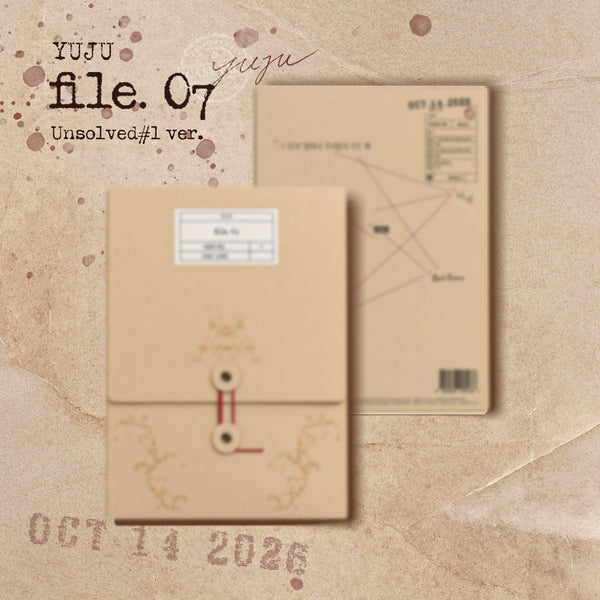 ⏰YUJU -  4th Mini Album [file. 07] (Unsolved #01 Ver.)