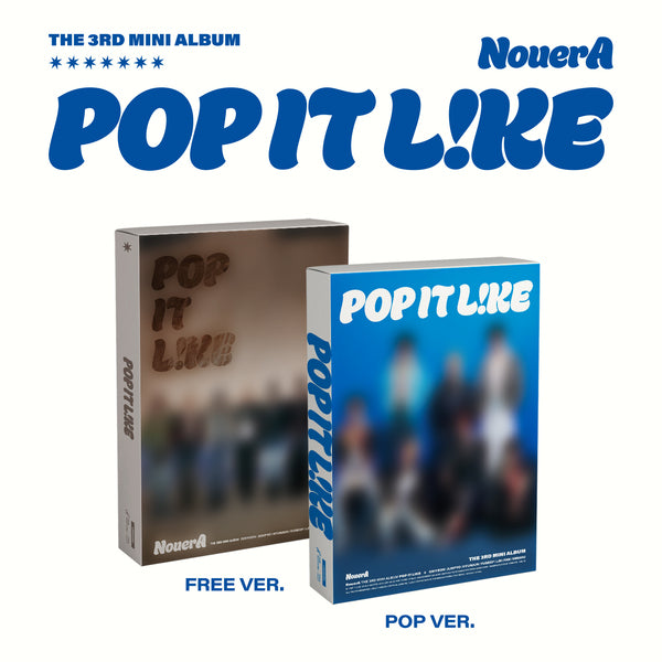 NouerA - 3RD MNI ALBUM [POP IT LIKE] (POP VER. / FREE VER.)random