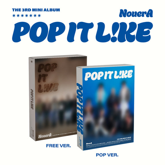 NouerA - 3RD MNI ALBUM [POP IT LIKE] (POP VER. / FREE VER.)random