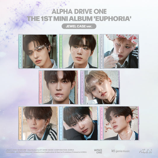 ALPHA DRIVE ONE - THE 1ST MINI ALBUM [EUPHORIA](JEWEL CASE ver.)