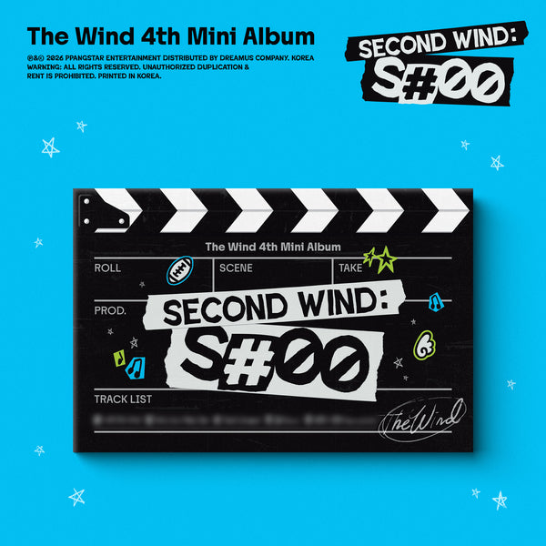 ⏰The Wind - 4th Mini Album [Second wind : S#00] (Photobook Ver.)