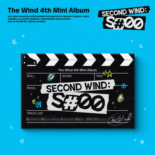 ⏰The Wind - 4th Mini Album [Second wind : S#00] (Photobook Ver.)