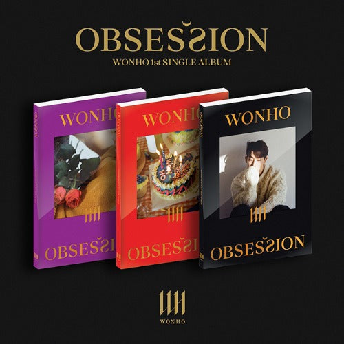 🚗WONHO - 1ST SINGLE ALBUM [OBSESSION]