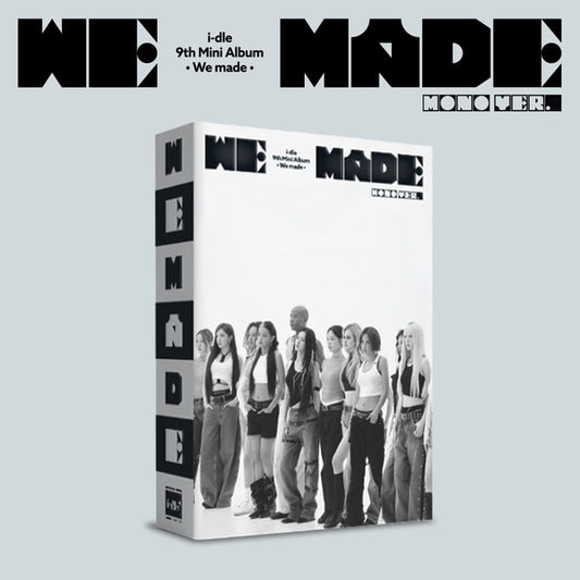 i-dle - 9TH MINI ALBUM [We made] (MONO Ver.)