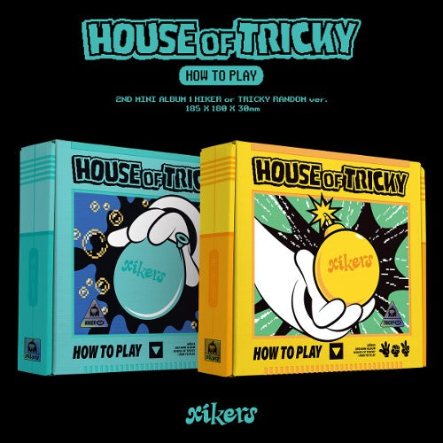 🚗XIKERS - 2ND MINI ALBUM [HOUSE OF TRICKY : HOW TO PLAY]random