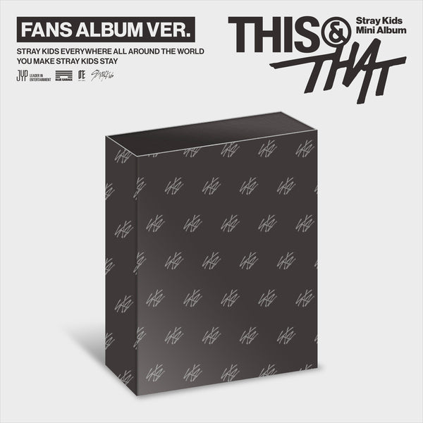 ⏰ Stray Kids - Mini Album[THIS & THAT] (FANS ALBUM VER.)