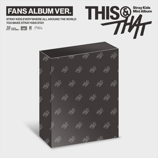 ⏰ Stray Kids - Mini Album[THIS & THAT] (FANS ALBUM VER.)