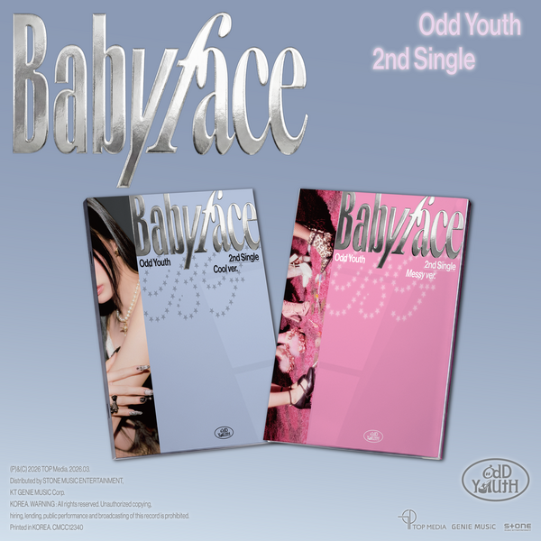 ODD YOUTH - 2nd Single Babyface (photobook ver.)random