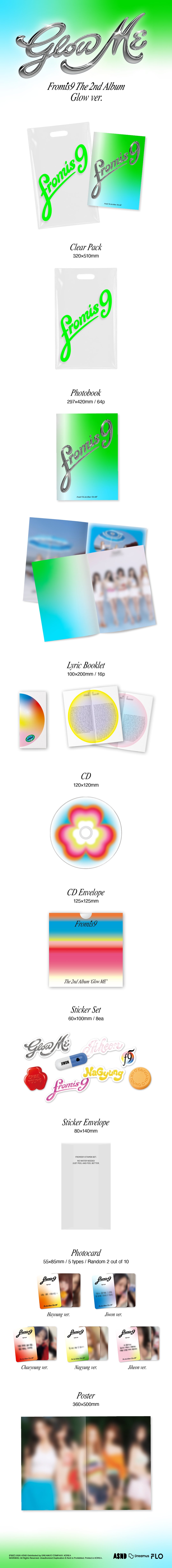 ⏰fromis_9 - The 2nd Album[Glow ME](Glow Ver.)
