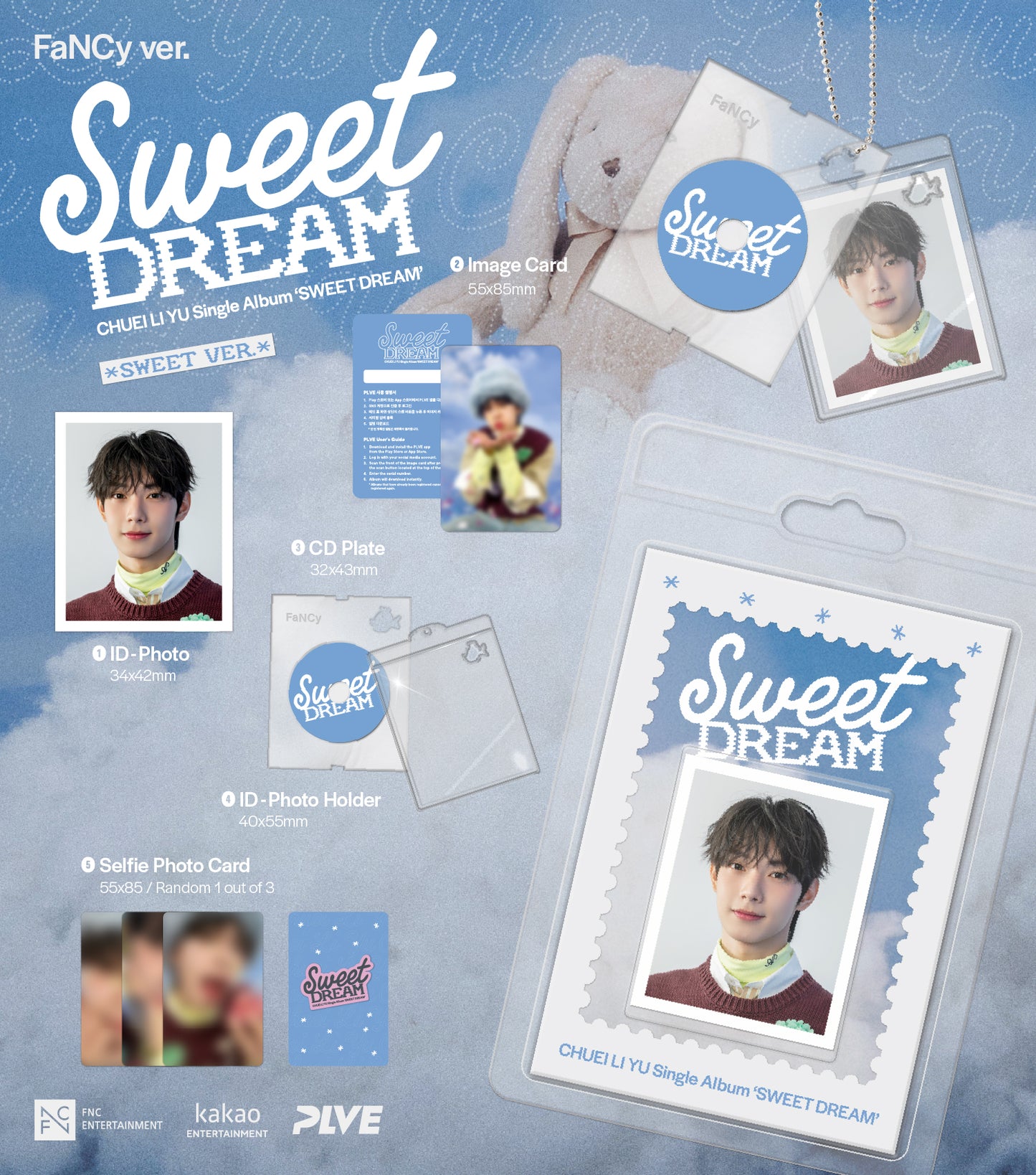 CHUEI LI YU - SINGLE ALBUM [Sweet Dream] (FaNCy Ver.)random