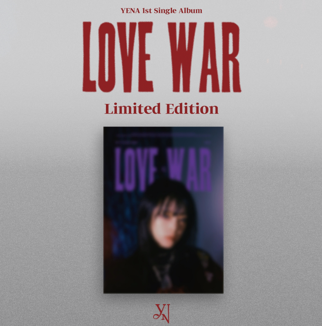 🚗YENA -  1ST SINGLE ALBUM [LOVE WAR] (LIMITED EDITION)