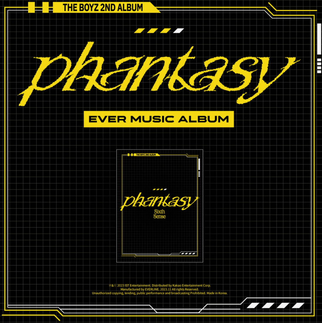 🚗THE BOYZ - 2ND FULL ALBUM [PHANTASY Pt.2 Sixth Sense](Ever ver.)