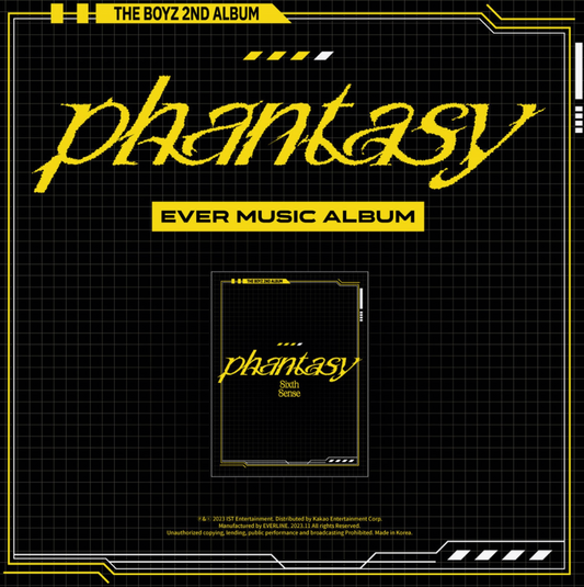 🚗THE BOYZ - 2ND FULL ALBUM [PHANTASY Pt.2 Sixth Sense](Ever ver.)