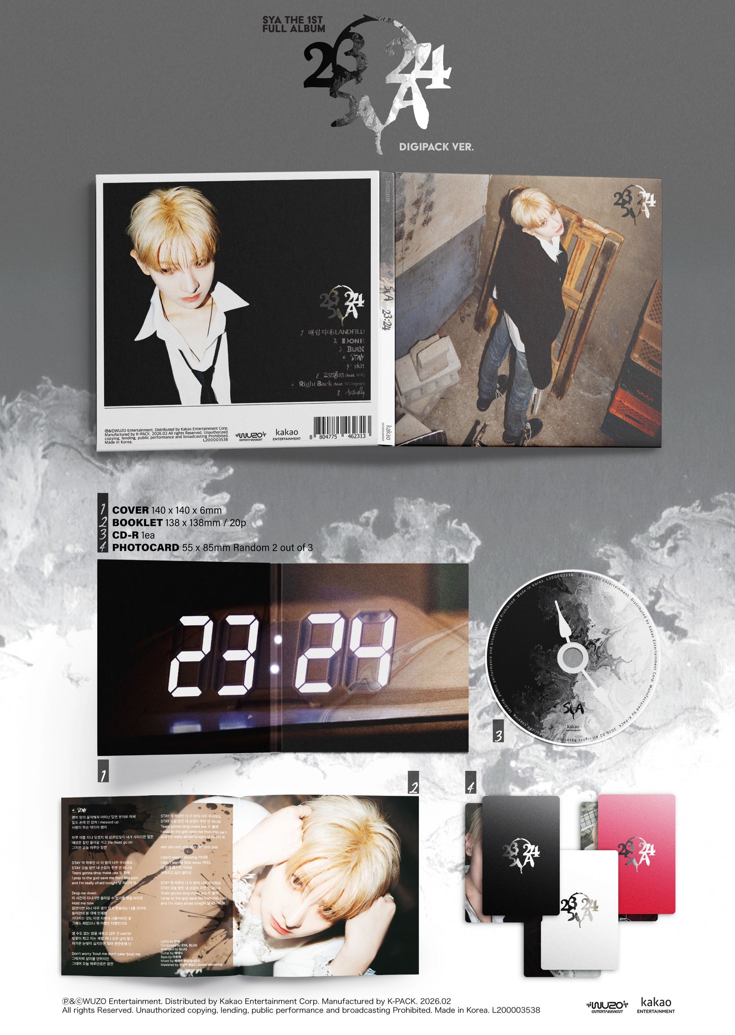 🚗SYA - 1ST FULL ALBUM [23:24]