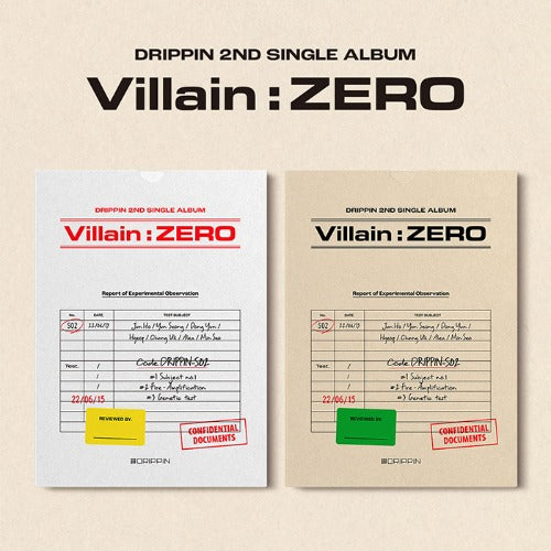 🚗DRIPPIN - 2ND SINGLE ALBUM [Villain : ZERO]