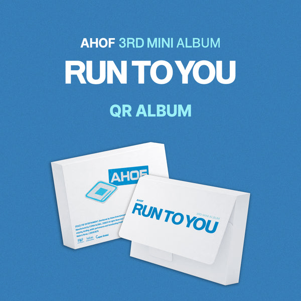 AHOF - 3RD MINI ALBUMF&F Entertainment [RUN TO YOU] (QR ALBUM Ver.)