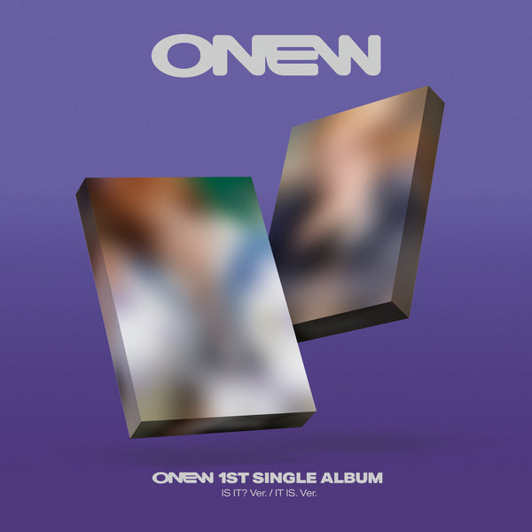 ⏰ONEW - 1ST SINGLE ALBUM [착각] (IS IT? Ver.) (NEMO Ver.)
