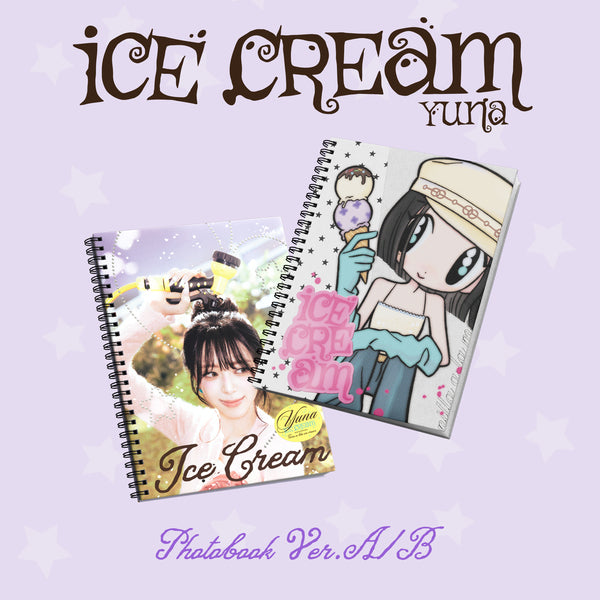 🚗YUNA - [Ice Cream] (Photobook Ver.)random