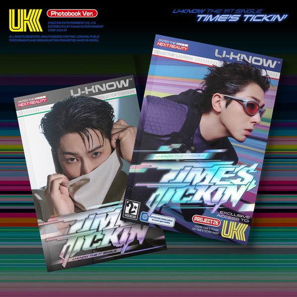 U-KNOW - 1ST SINGLE ALBUM [Times Tickin] (Photobook Ver.)