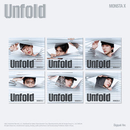MONSTA X - AMERICA 1ST ALBUM[Unfold] (DIGIPACK VER.)random