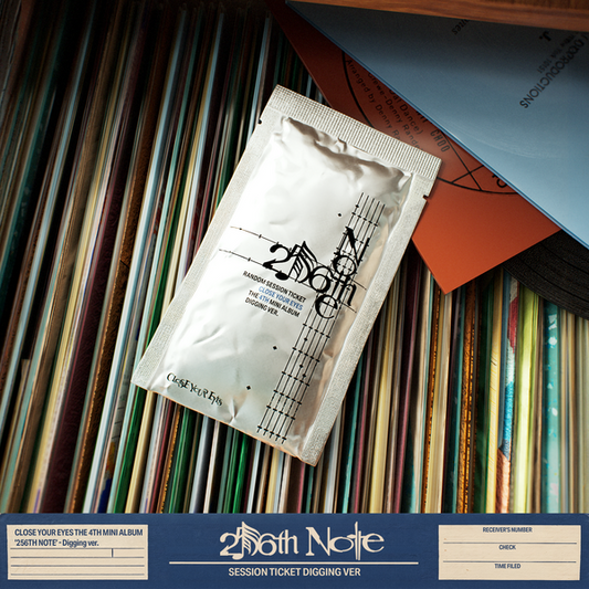 ⏰CLOSE YOUR EYES - The 4th Mini Album[256th Note](Digging Ver.)