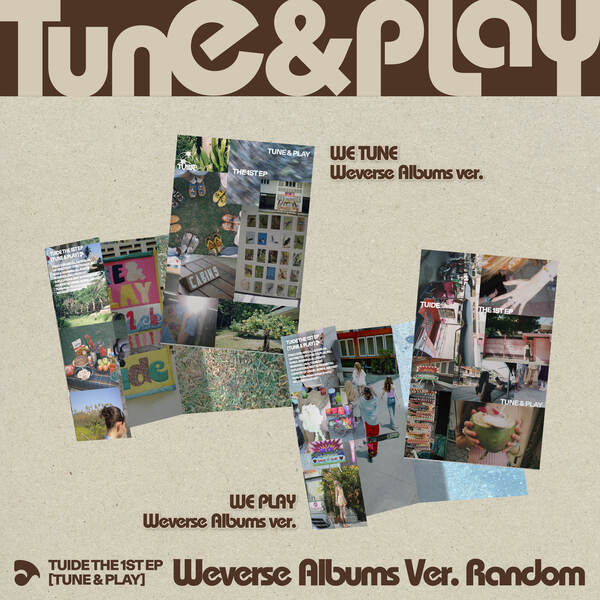 ⏰ TUIDE - TUIDE The 1st EP [TUNE & PLAY] (Weverse Albums ver.）
