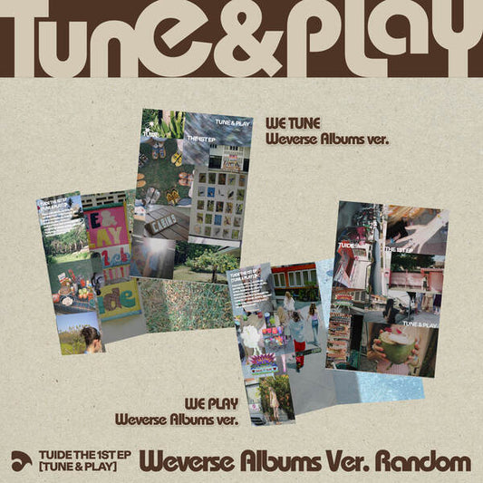 TUIDE - TUIDE The 1st EP [TUNE & PLAY] (Weverse Albums ver.）