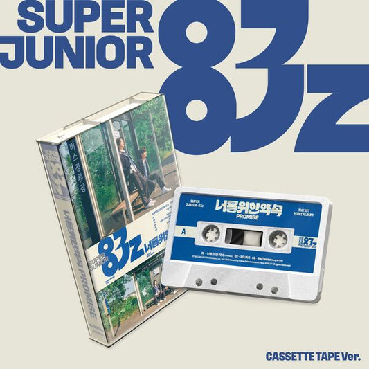 SUPER JUNIOR-83z - 1ST MINI ALBUM [Promise] [Cassette Tape Ver.]