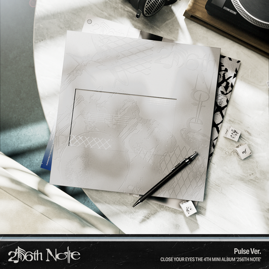 ⏰CLOSE YOUR EYES - The 4th Mini Album[256th Note](Pulse Ver.)