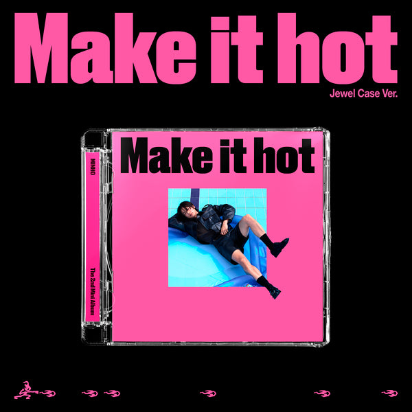 MINHO - The 2nd Mini Album [Make it hot] (Jewel Case Ver.)
