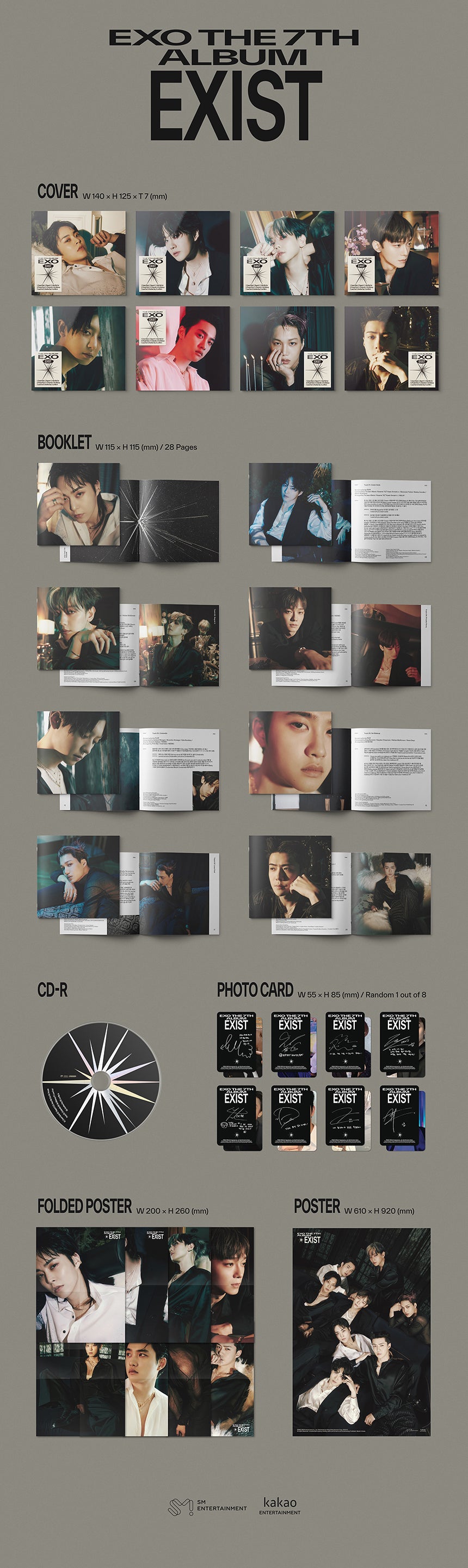 EXO - THE 7TH ALBUM4 [EXIST] (Digipack Ver.)