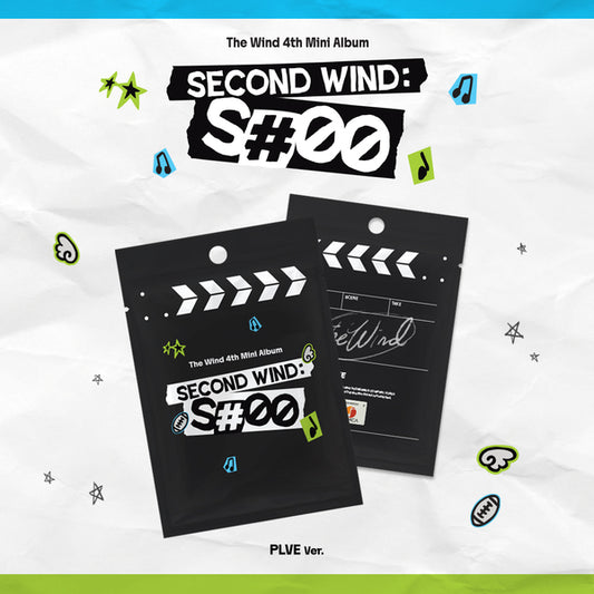 ⏰The Wind - 4th Mini Album [Second wind : S#00] (PLVE Ver.)