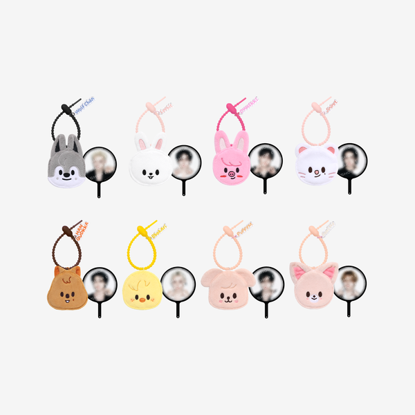 ⏰Stray Kids - 2026 World Tour [RUN IT] MD - SKZOO PLUSH MINI PICKET KEYRING