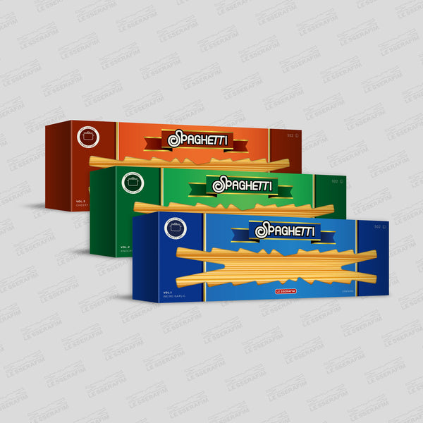 LE SSERAFIM - 1st Single Album [SPAGHETTI](Standard ver.)random