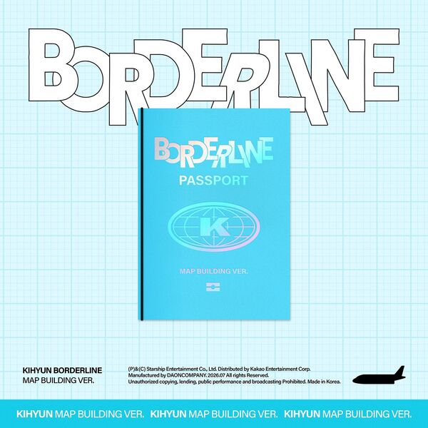 KIHYUN - EP [BORDERLINE]  (MAP BUILDING VER.)