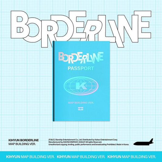 KIHYUN - EP [BORDERLINE]  (MAP BUILDING VER.)