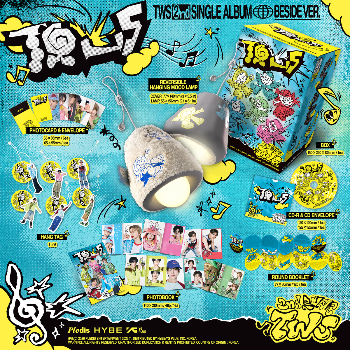 TWS - 2nd Single Album [TO US] (Beside Ver.）