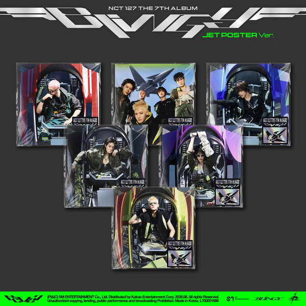 NCT 127 - The 7th Album [BLINGY] (JET Poster Ver.)