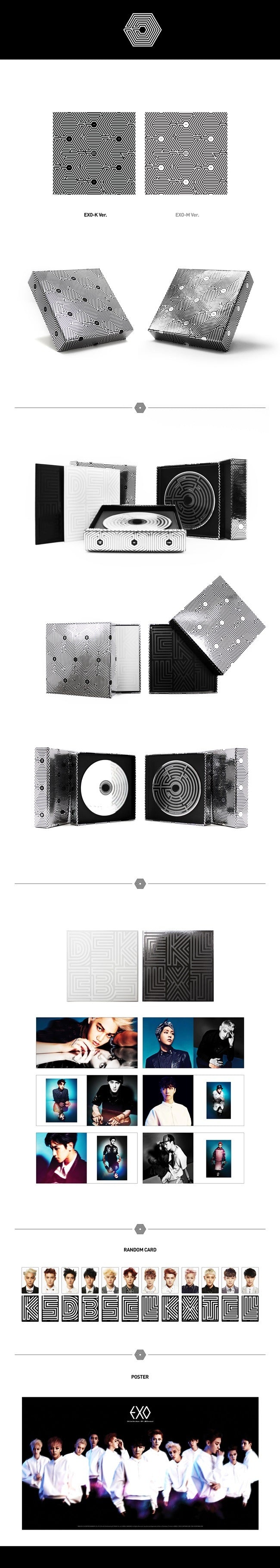 EXO-M - 2ND MINI ALBUM [Overdose]