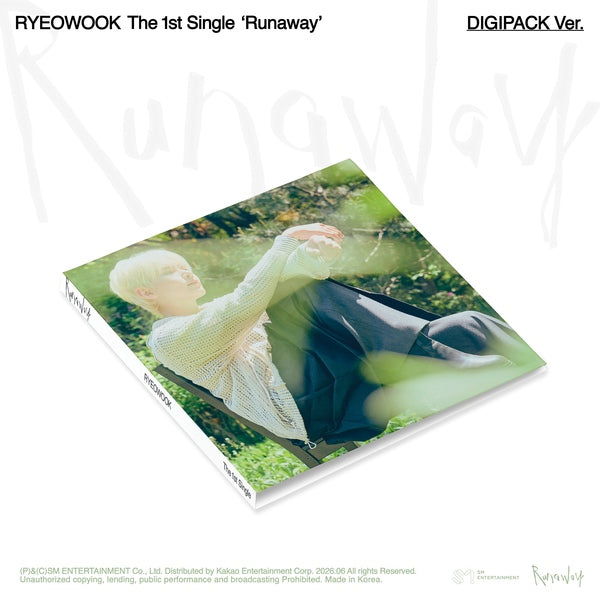 RYEOWOOK - 1ST SINGLE ALBUM [Runaway] (DIGIPACK Ver.)