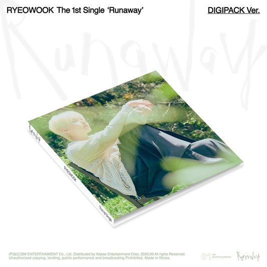 RYEOWOOK - 1ST SINGLE ALBUM [Runaway] (DIGIPACK Ver.)