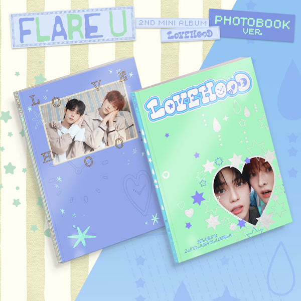 ⏰FLARE U - 2nd Mini Album [LOVEHOOD] Random