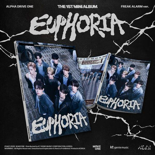 ALPHA DRIVE ONE - THE 1ST MINI ALBUM [EUPHORIA](FREAK ALARM ver.)