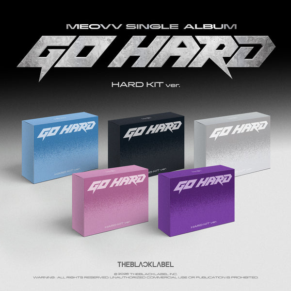 ⏰MEOVV - Single Album [GO HARD]（HARD KIT ver.）