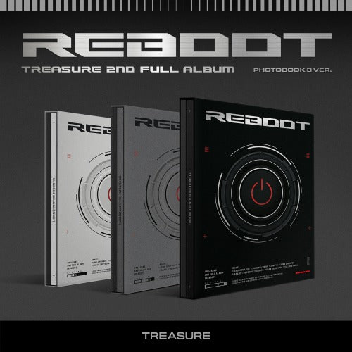 🚗TREASURE - 2ND FULL ALBUM [REBOOT] (PHOTOBOOK VER.)random