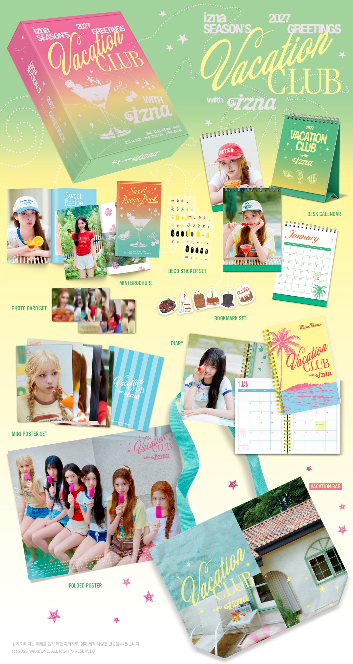 ⏰izna - 2027 SEASON'S GREETINGS [VACATION CLUB with izna]